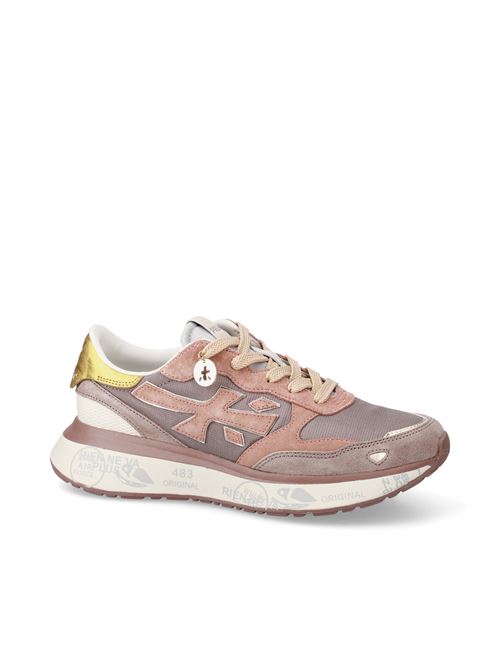 Lauryn Var 7801 sneakers in leather, faux leather, and fabric PREMIATA | LAURYN VAR7801